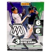 2022 Panini Mosaic Baseball 6-Pack Blaster Box (Blue Camo!)
