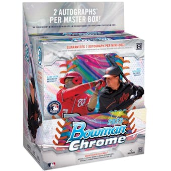 2023 Bowman Chrome Baseball Hobby Box (Presell)