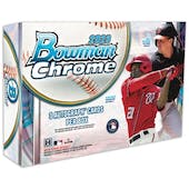 2023 Bowman Chrome Baseball HTA Choice 12-Box Case (Presell)