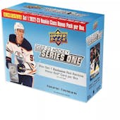 2022/23 Upper Deck Series 1 Hockey 11-Pack Mega Box (Rookie Class Bonus Pack!)