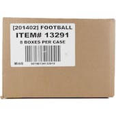2022 Panini Encased Football Hobby 8-Box Case
